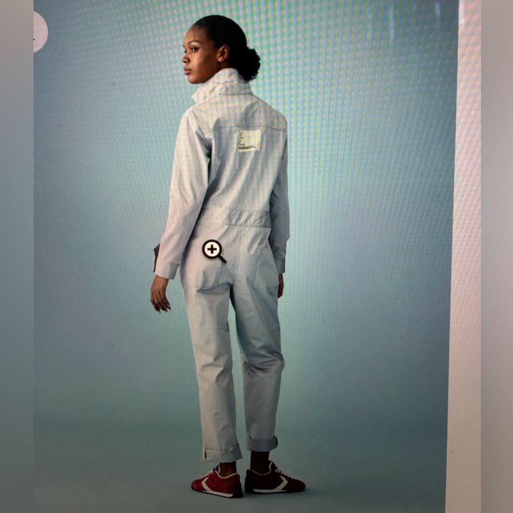 WE-AR4 jumpsuit Sz M Light Grey NWT $350 only 22 made! ✈️